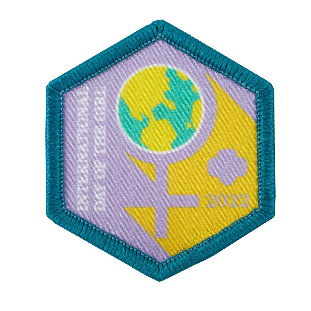 Girl Scout Trefoil Center Sew-On Patch